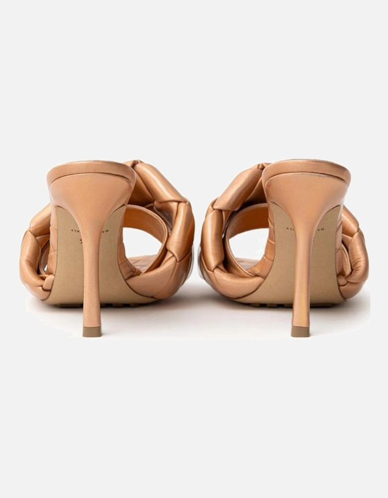 Lido Metal Mule Sandal Women - Bronze