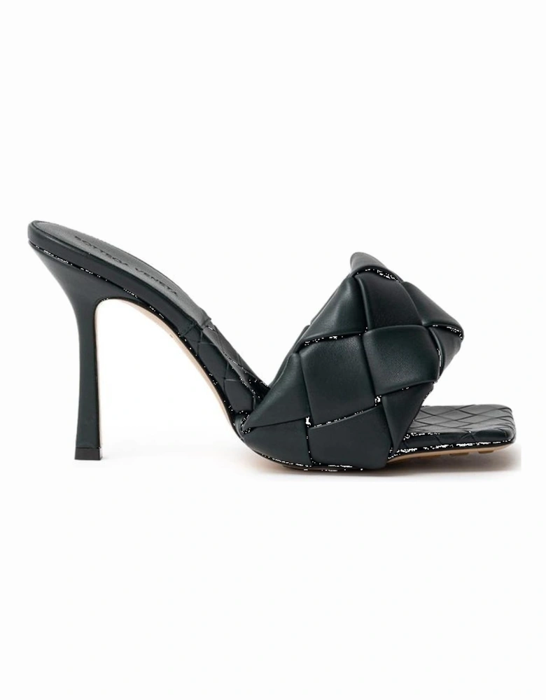 Lido Mule Sandal with Square Toe and Stiletto Heel Women - Green