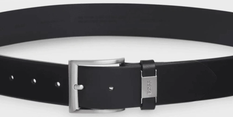 Connio Leather Black Belt