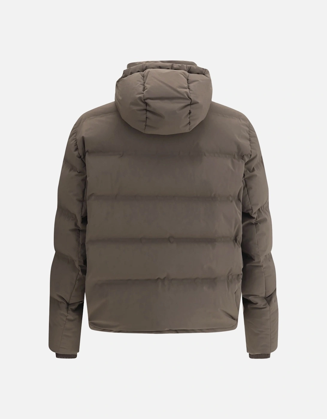 Down Filled Jacket Brown