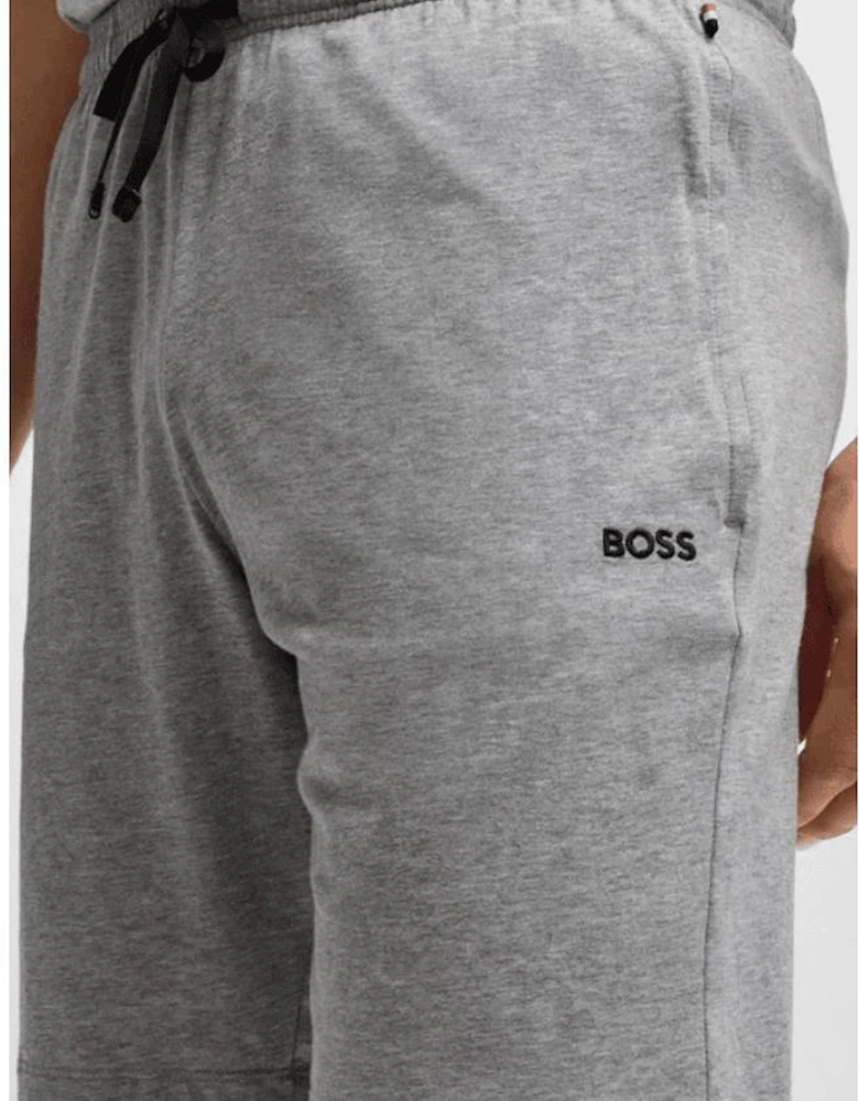 Mix&Match Embroidered Logo Grey Short Set