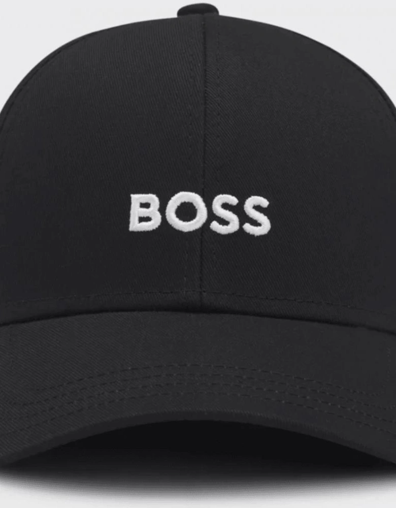 Zed Embroidered Logo Black Cap