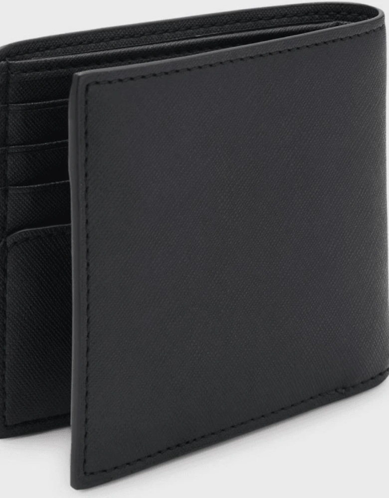 Zair_4CC Leather Black Wallet