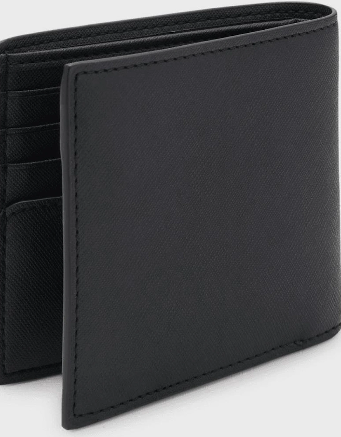 Zair_4CC Leather Black Wallet