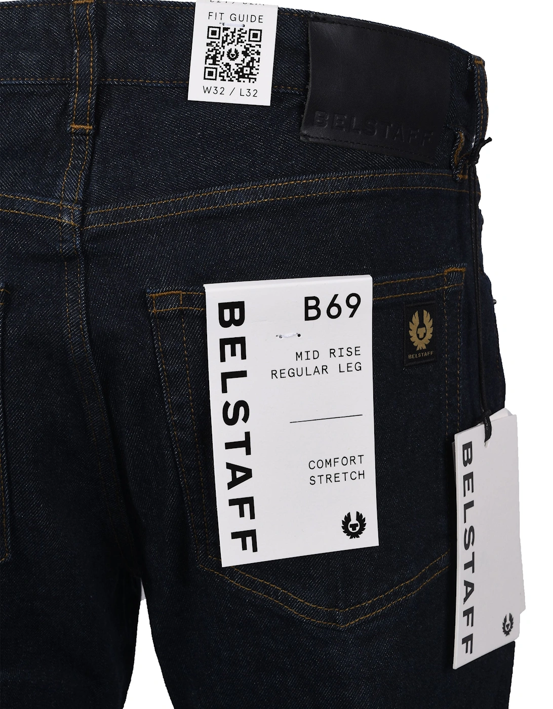 B69 Regular Fit Jeans Indigo, 5 of 4