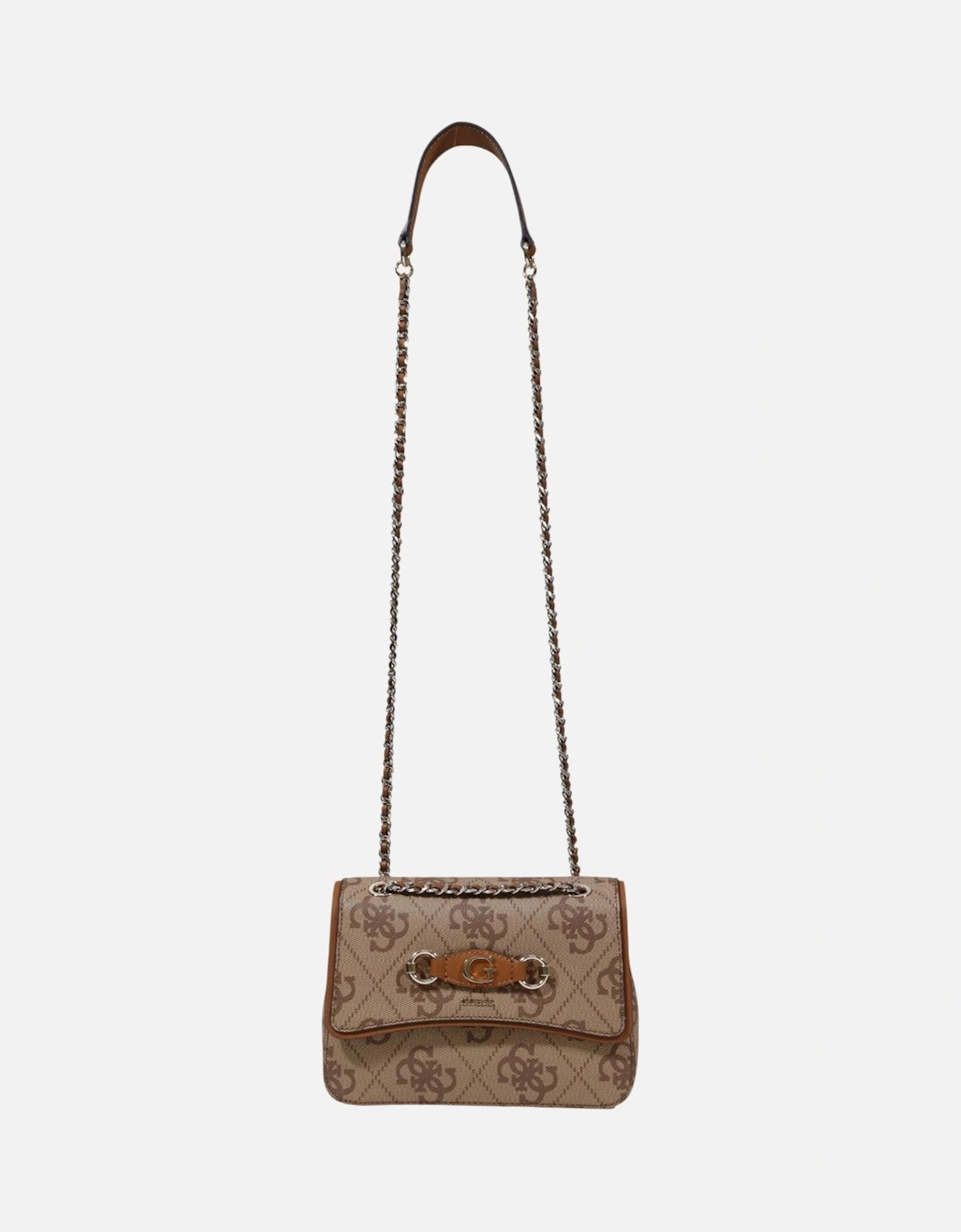 Print Shoulder Bag with Inside Pockets Women - Beige, 4 of 3