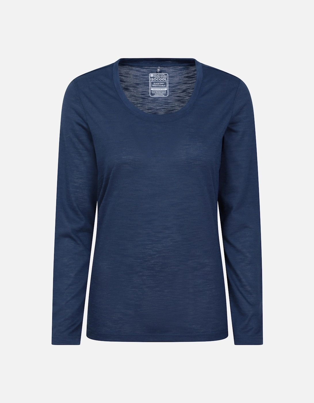 Womens/Ladies Agra Slub Long-Sleeved Top, 5 of 4
