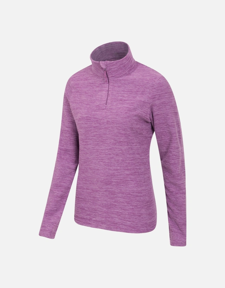 Womens/Ladies Snowdon Melange Fleece Top