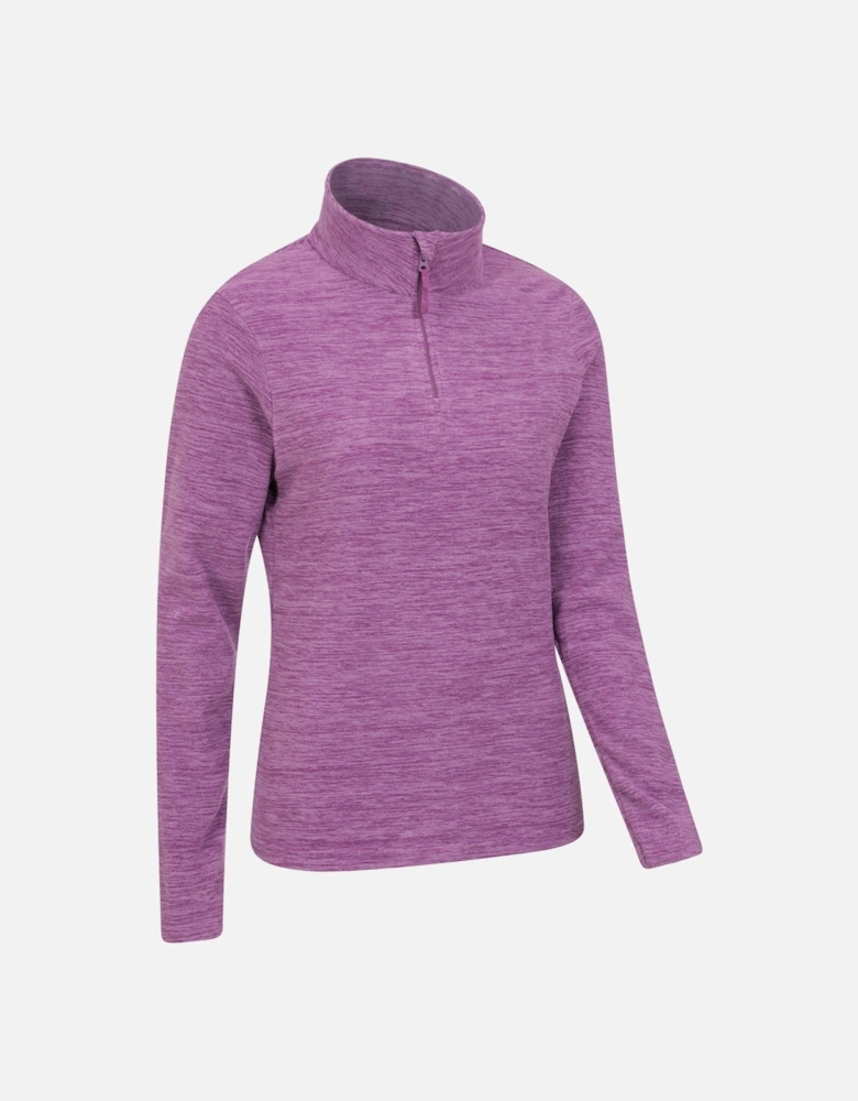 Womens/Ladies Snowdon Melange Fleece Top