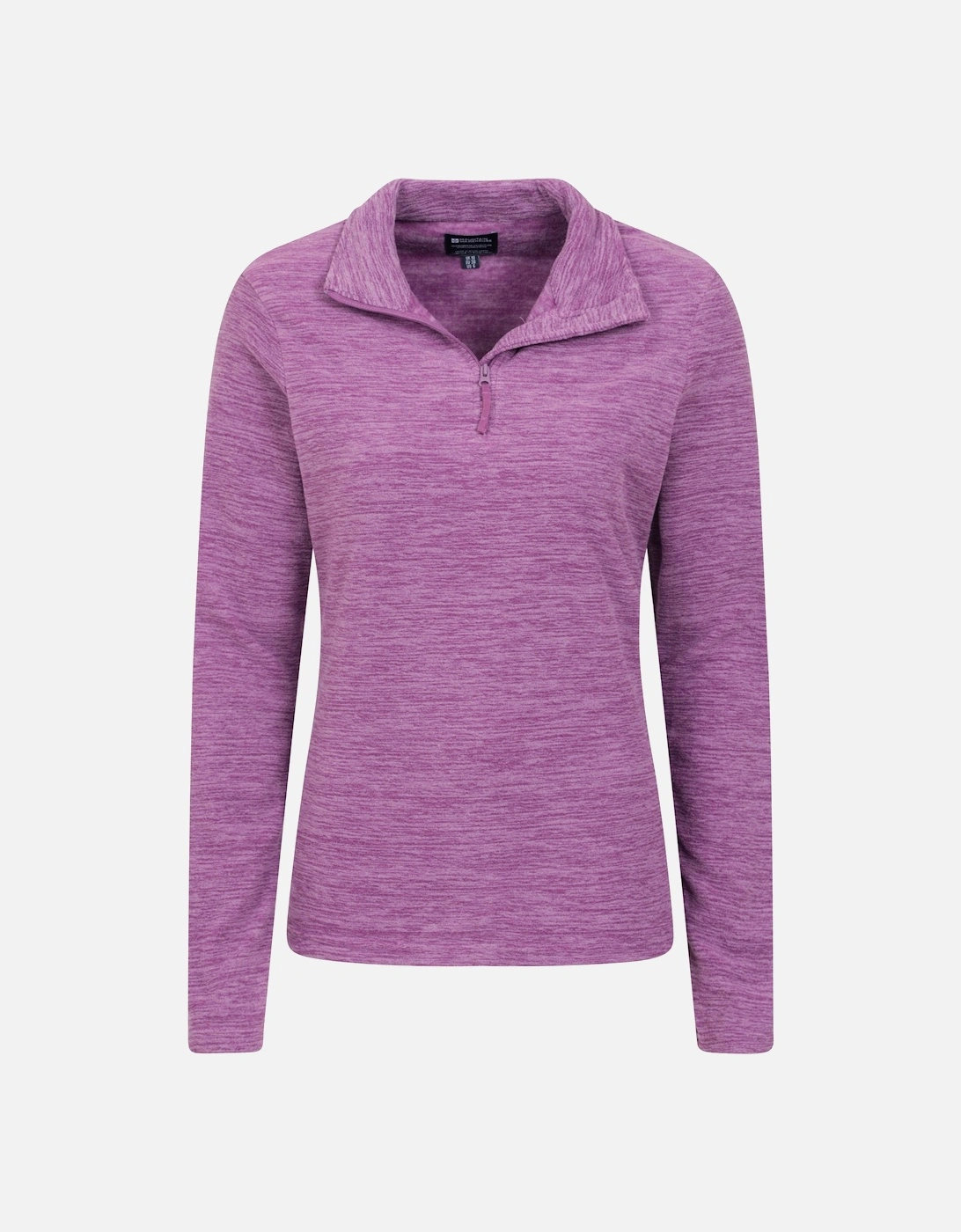 Womens/Ladies Snowdon Melange Fleece Top
