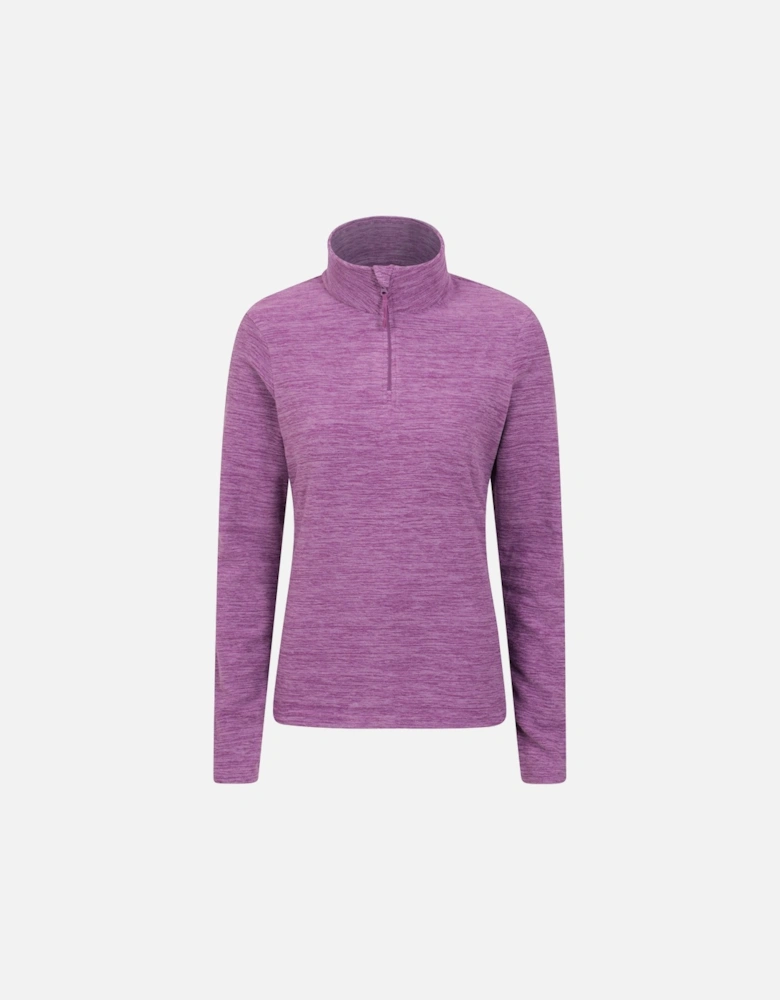 Womens/Ladies Snowdon Melange Fleece Top
