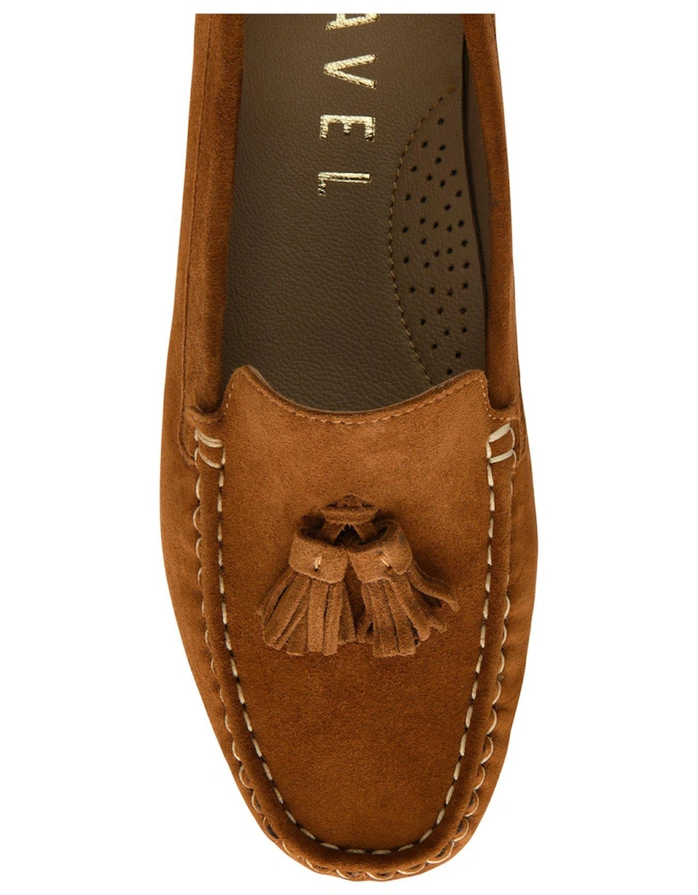 Bute Loafers - Tan Suede