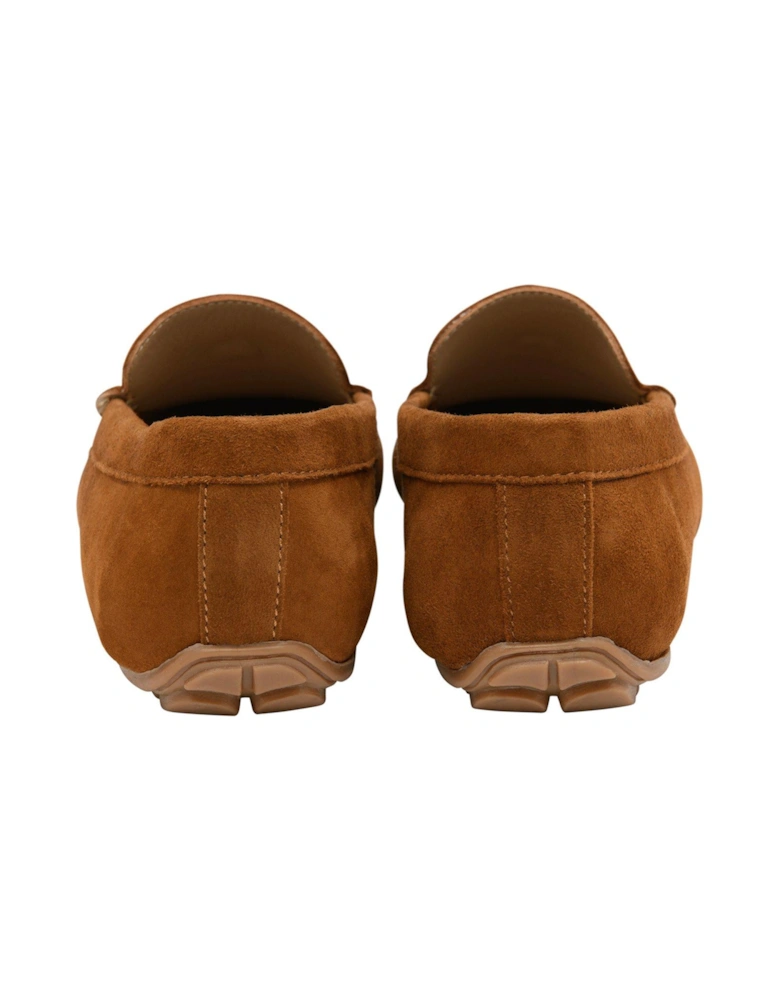 Bute Loafers - Tan Suede