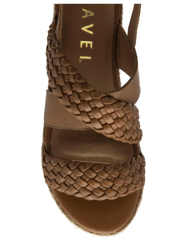 Parton Flat Sandals - Tan