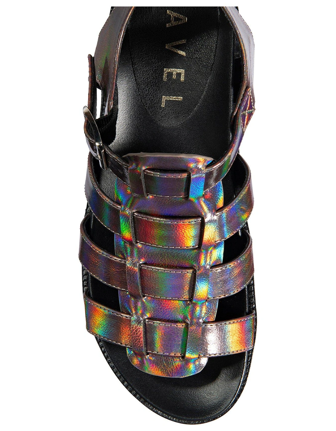 Buxley Flat Sandals - Pewter