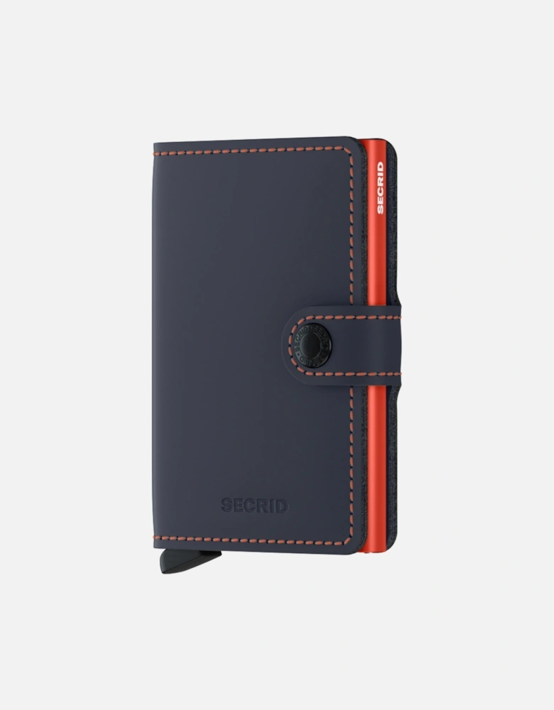 Mini Wallets Night Blue/orange