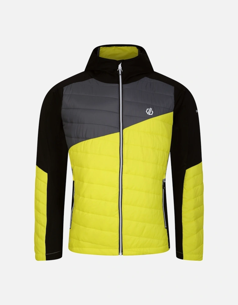 Mens Touring Contrast Panel Hybrid Jacket