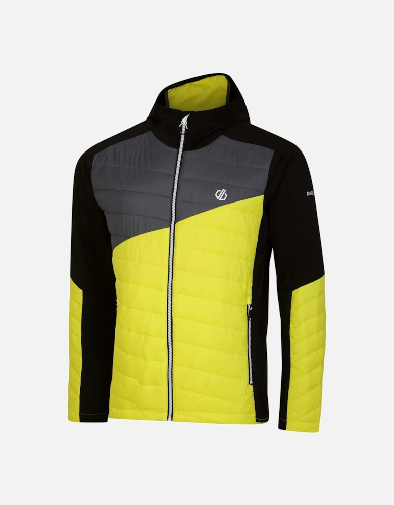 Mens Touring Contrast Panel Hybrid Jacket