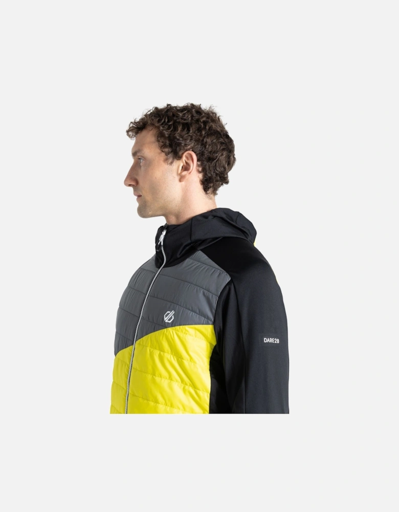 Mens Touring Contrast Panel Hybrid Jacket