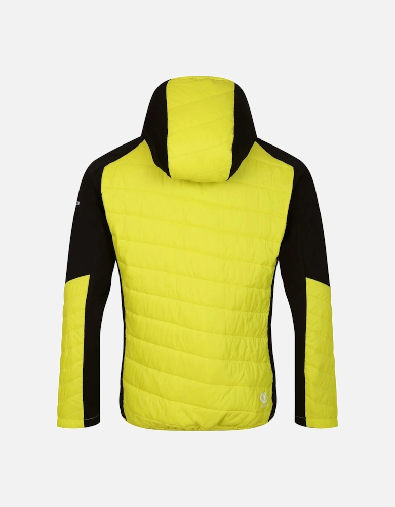 Mens Touring Contrast Panel Hybrid Jacket