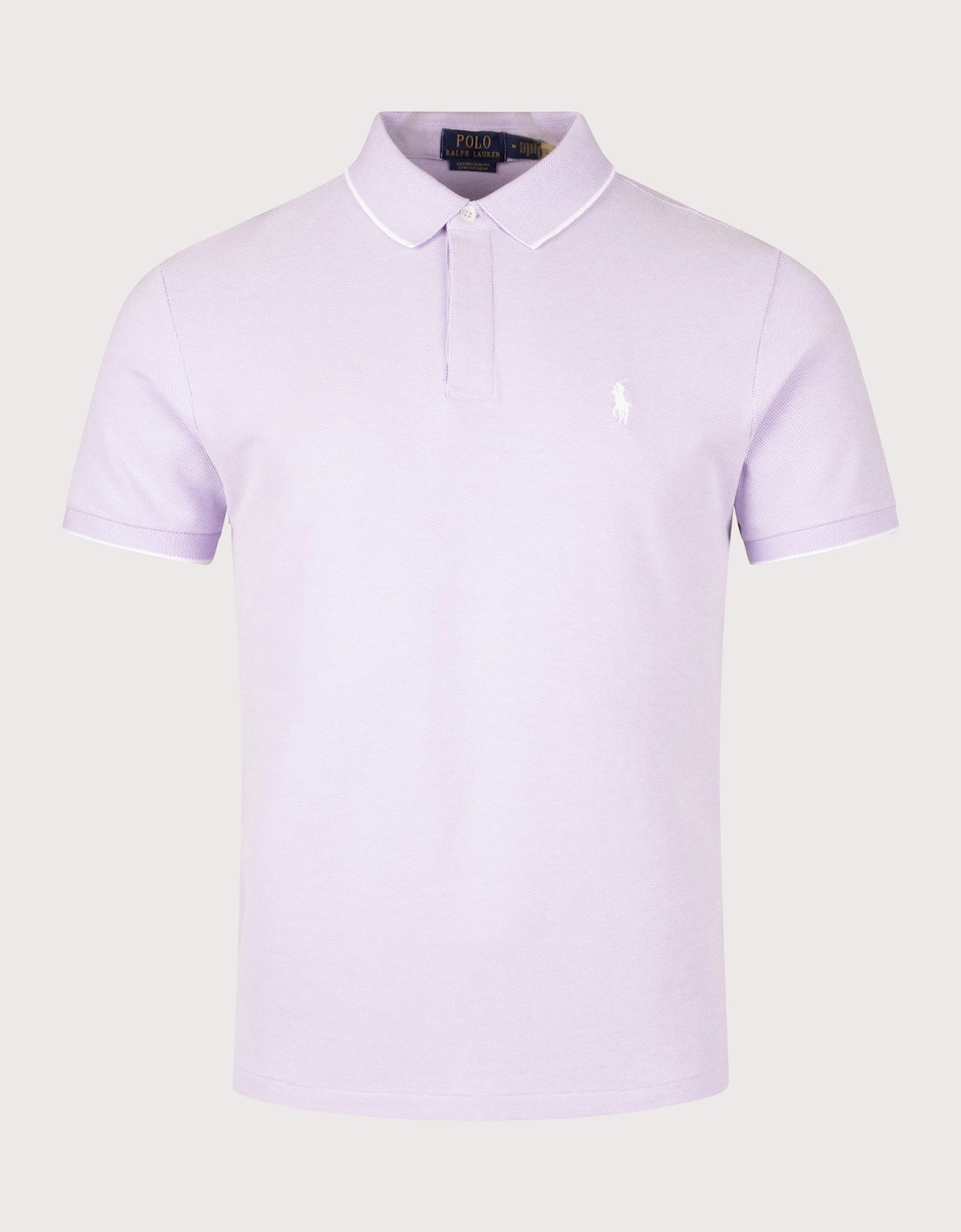 Custom Slim Fit Stretch Oxford Mesh Polo Shirt, 4 of 3