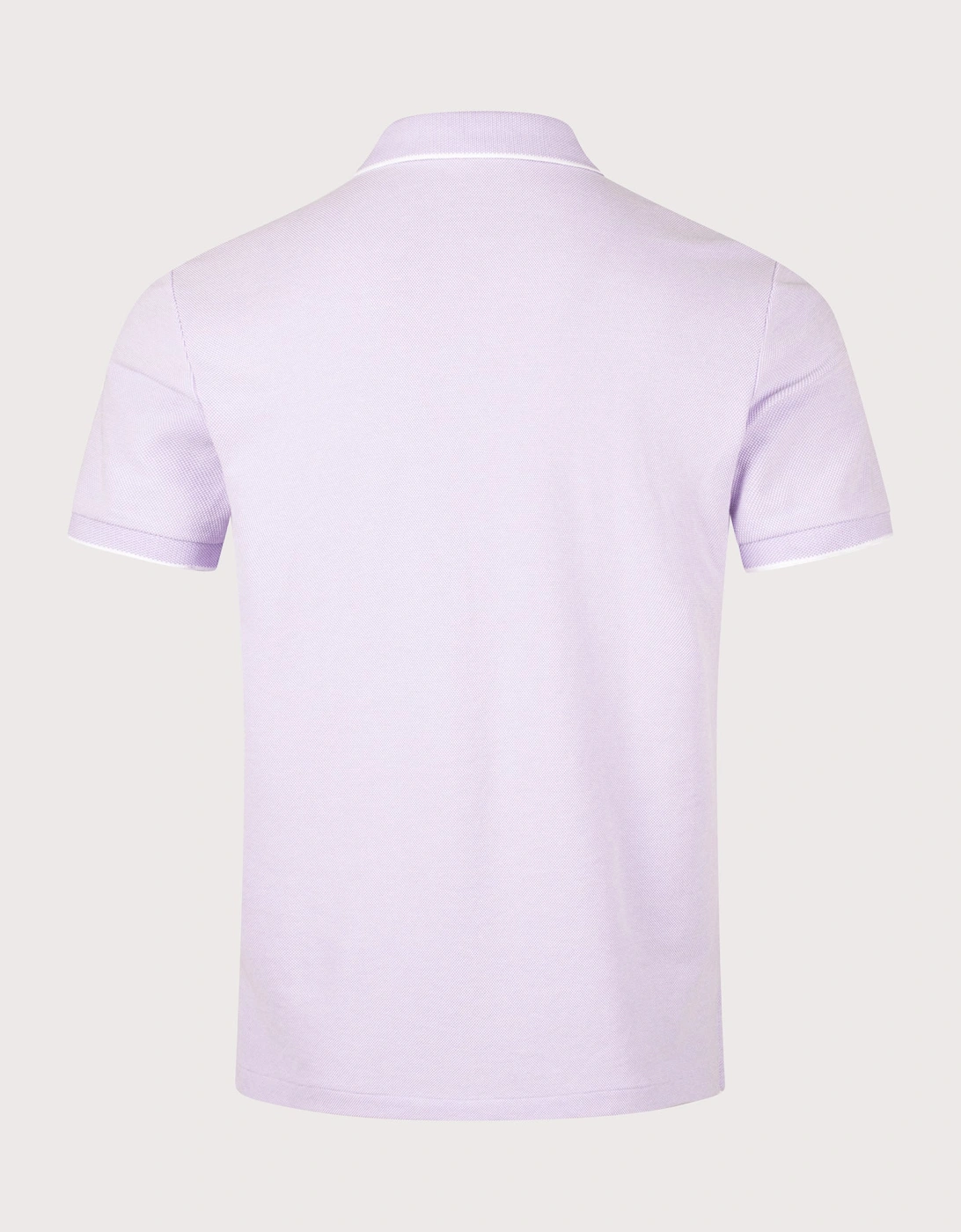 Custom Slim Fit Stretch Oxford Mesh Polo Shirt