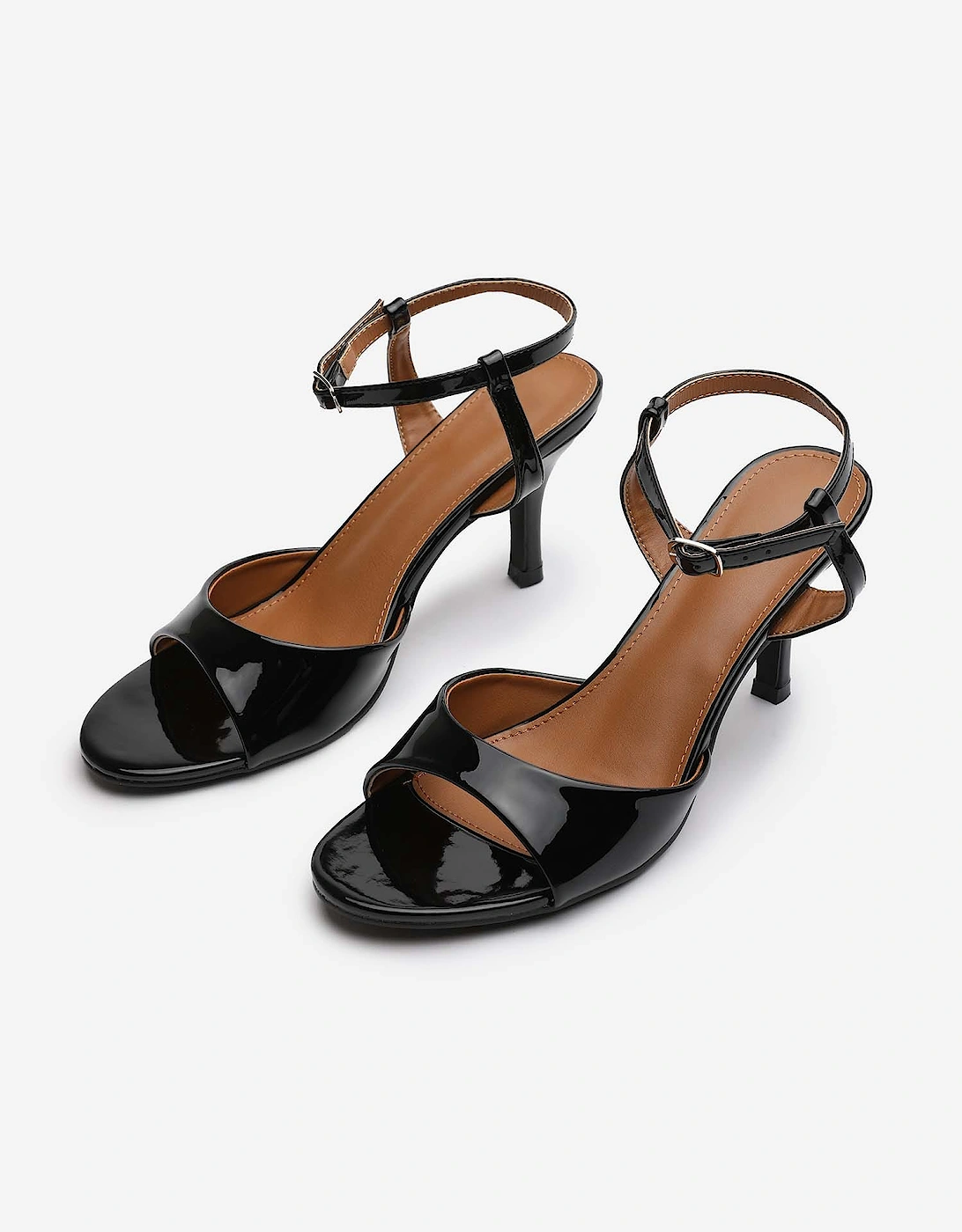 Ankle Strap Mid Heels