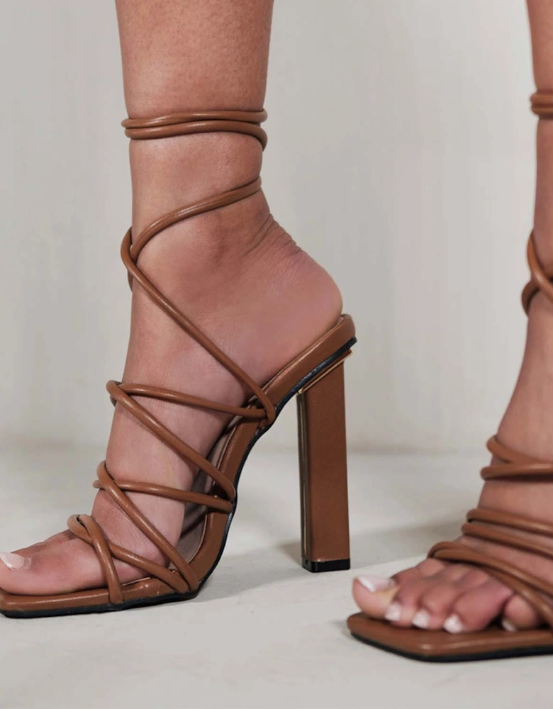 High Strappy Heels