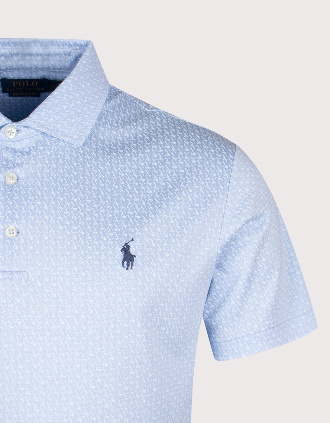 Custom Slim Fit Cotton Pique Polo Shirt
