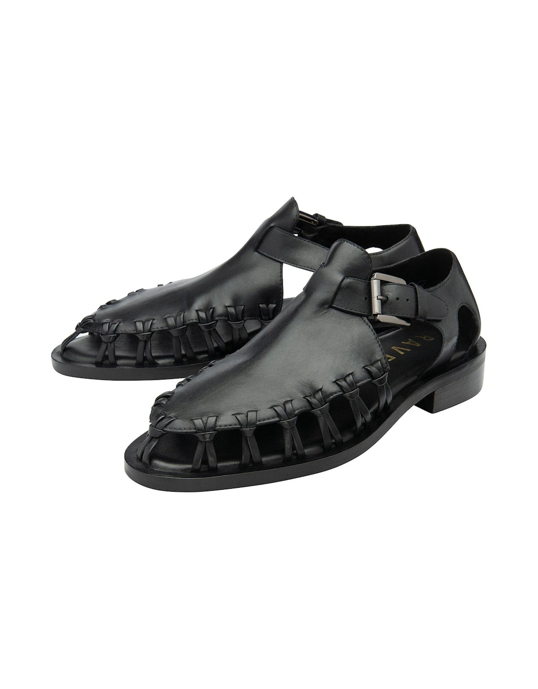 Heriot Flat Shoes - Black