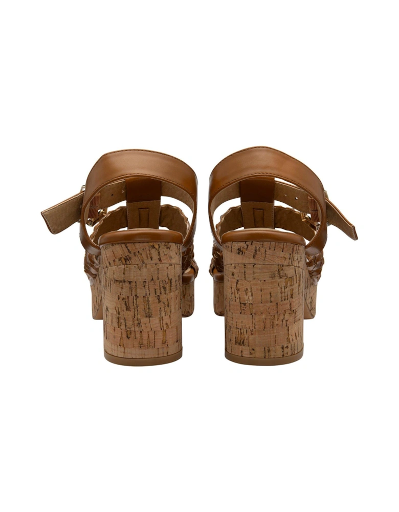 Rewley Heeled Sandals - Brown
