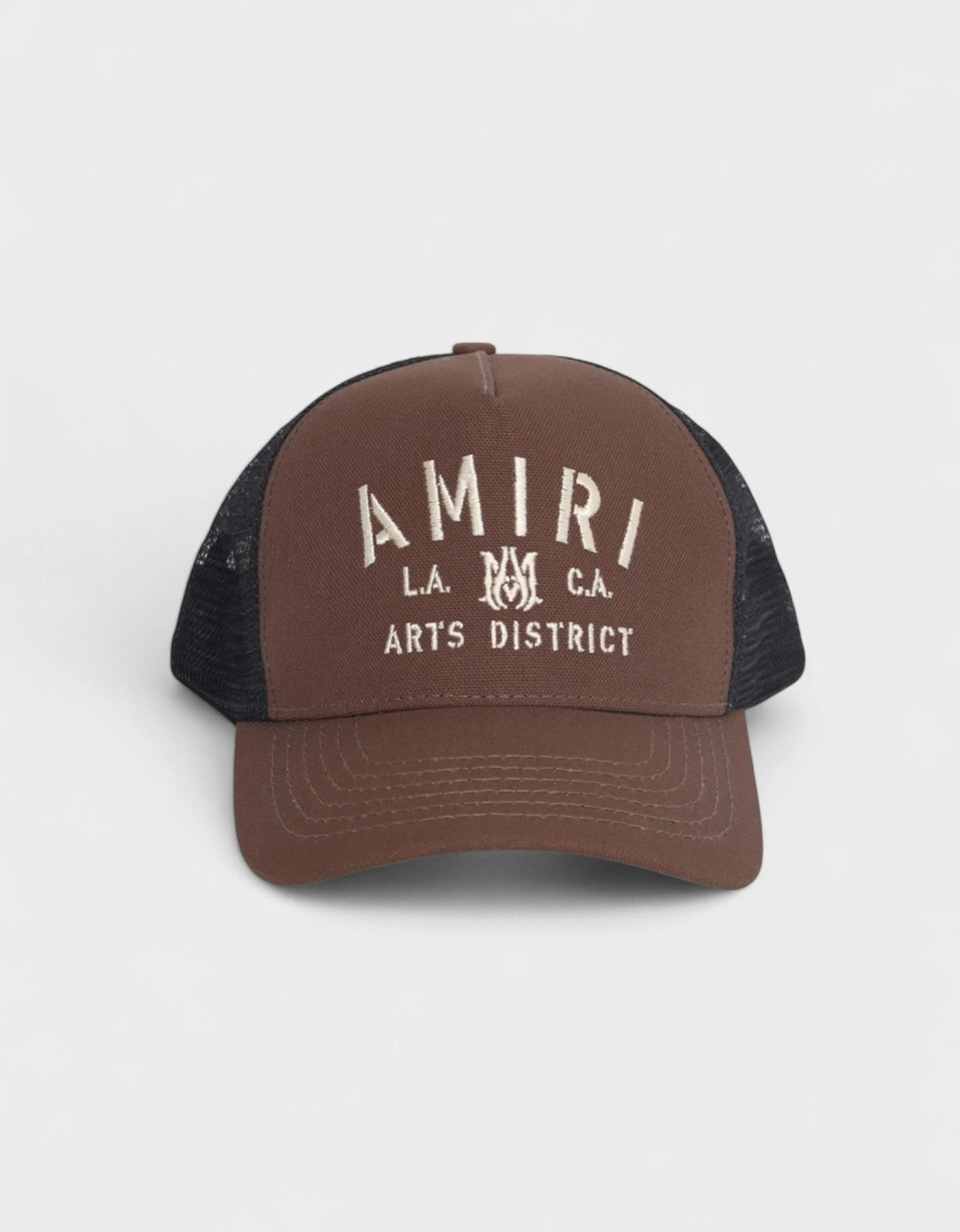 Stencil Trucker Hat Shitake, 2 of 1