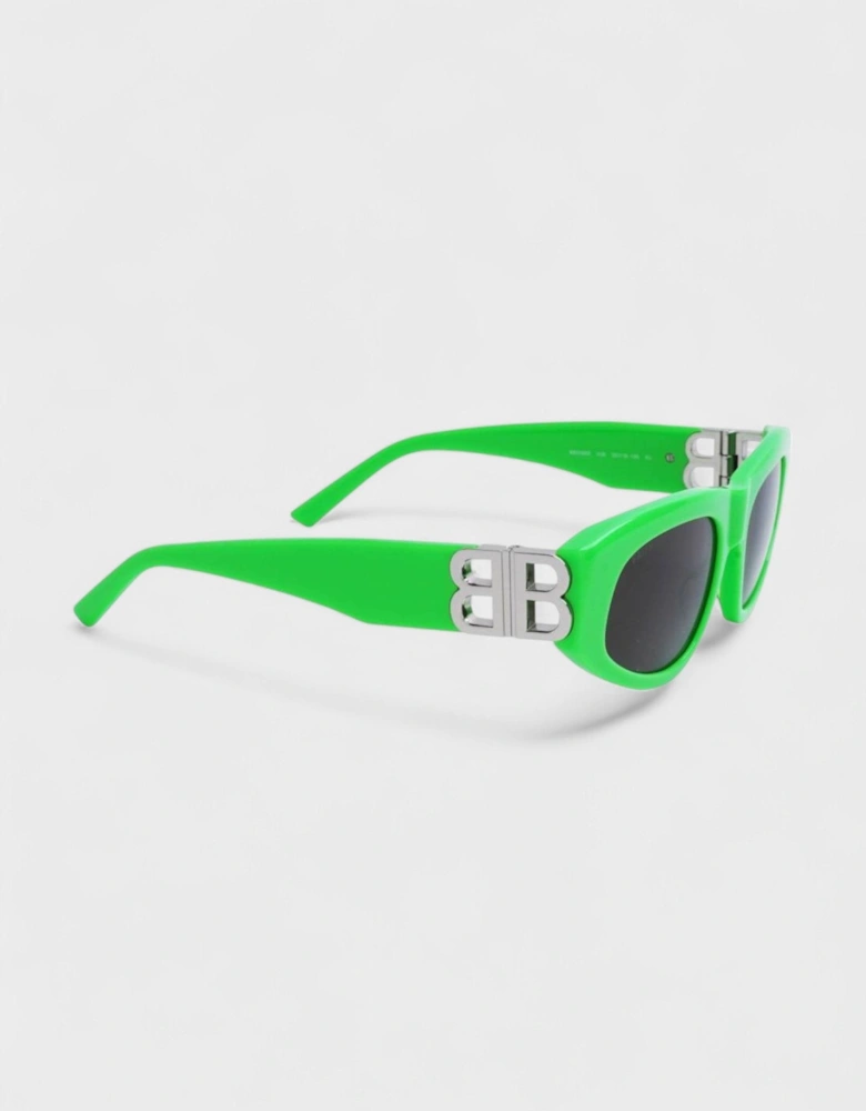 Cat Eye Sunglasses Green