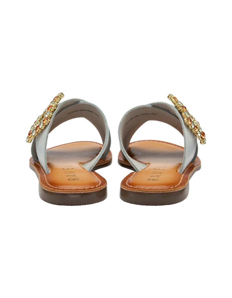 Polmont Ii Flat Sandals - White