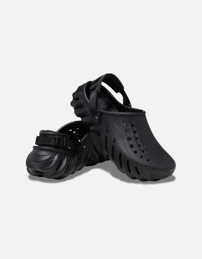 Echo Thermoplastic Black Clogs