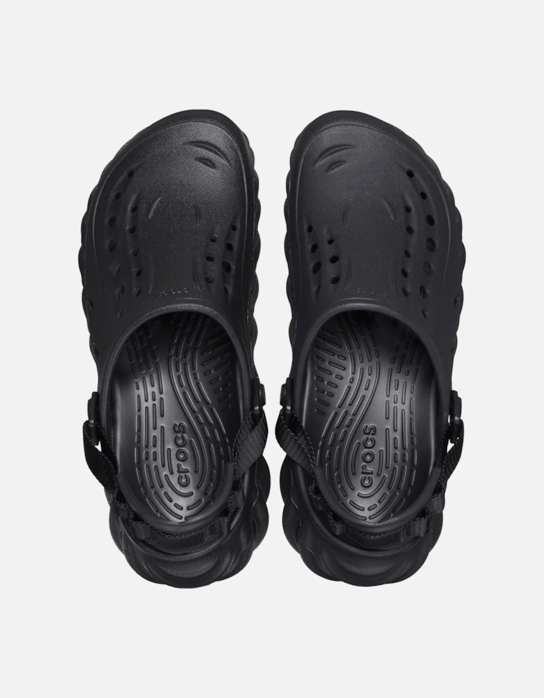 Echo Thermoplastic Black Clogs