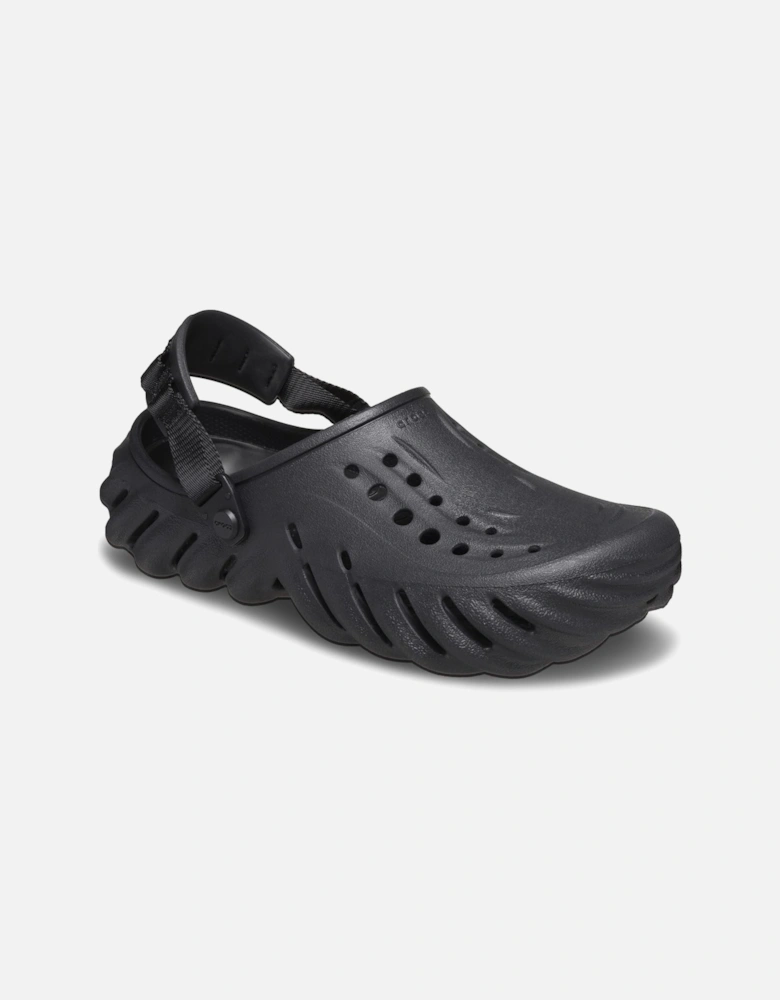 Echo Thermoplastic Black Clogs