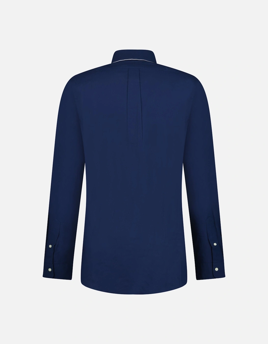 Slim Fit Stretch Oxford Shirt Navy