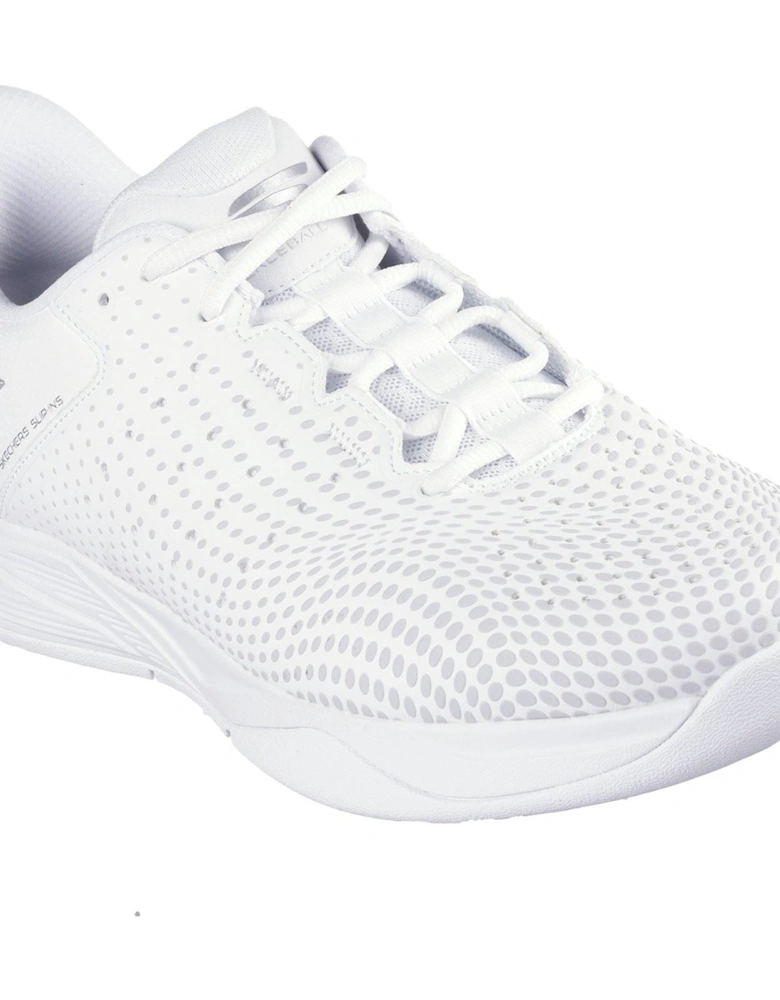 Performance Slip-ins Relaxed Fit Viper Court Reload Synthetic Men's White Trainers