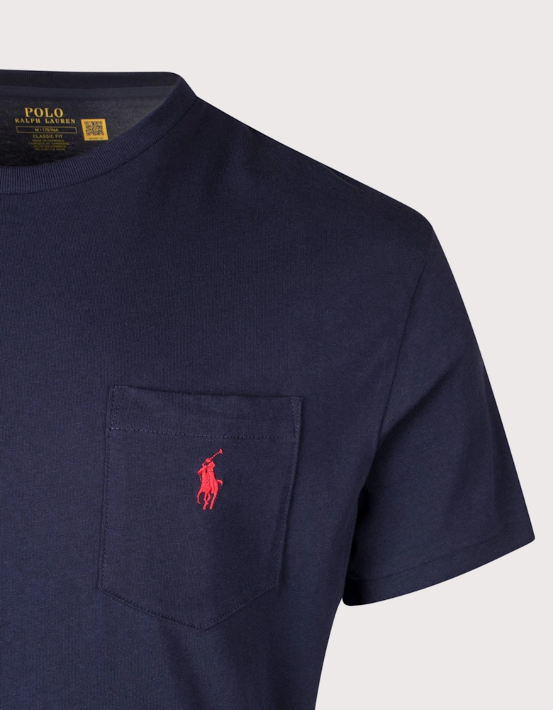 Classic Fit Jersey Pocket Shirt