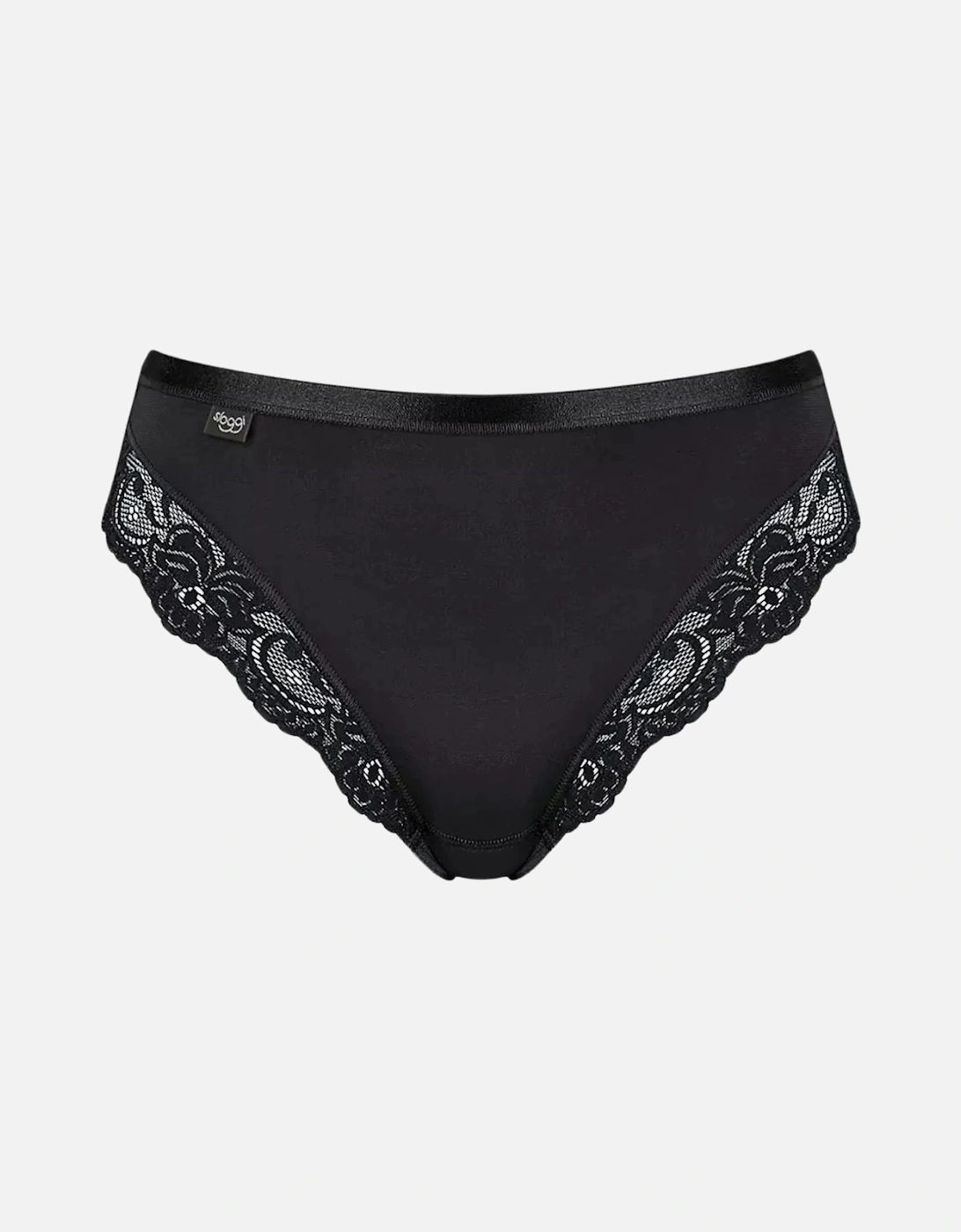 Romance Supima Cotton Tai Brief, Black, 7 of 6