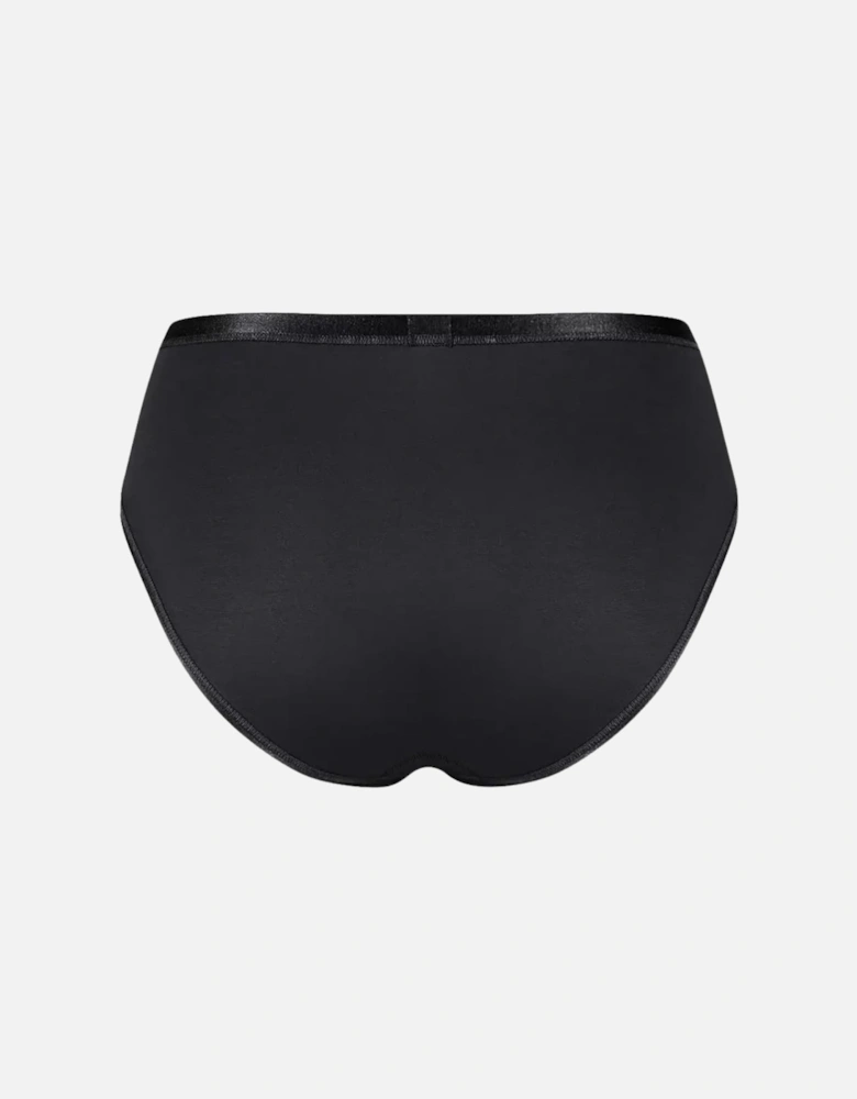 Romance Supima Cotton Tai Brief, Black