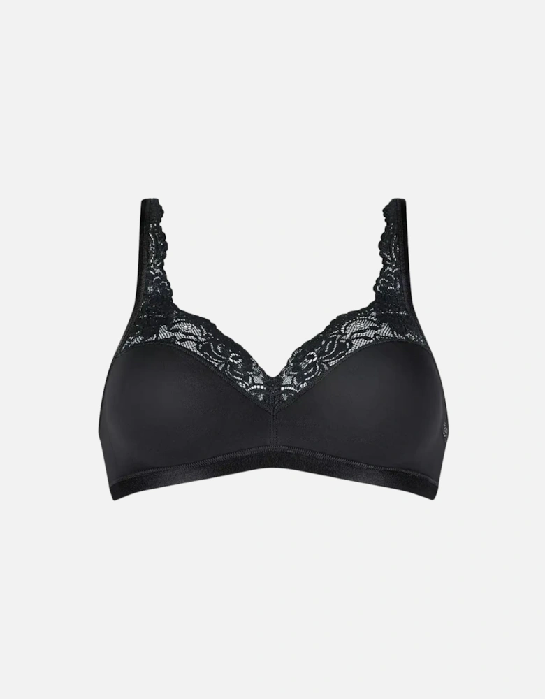 Romance Supima Cotton Bra, Black
