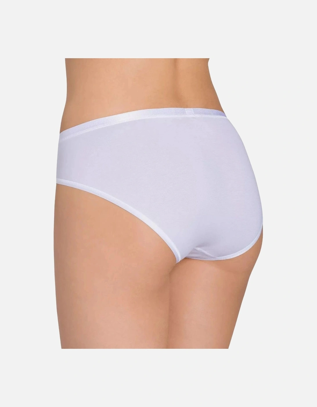 Romance Supima Cotton Tai Brief, White