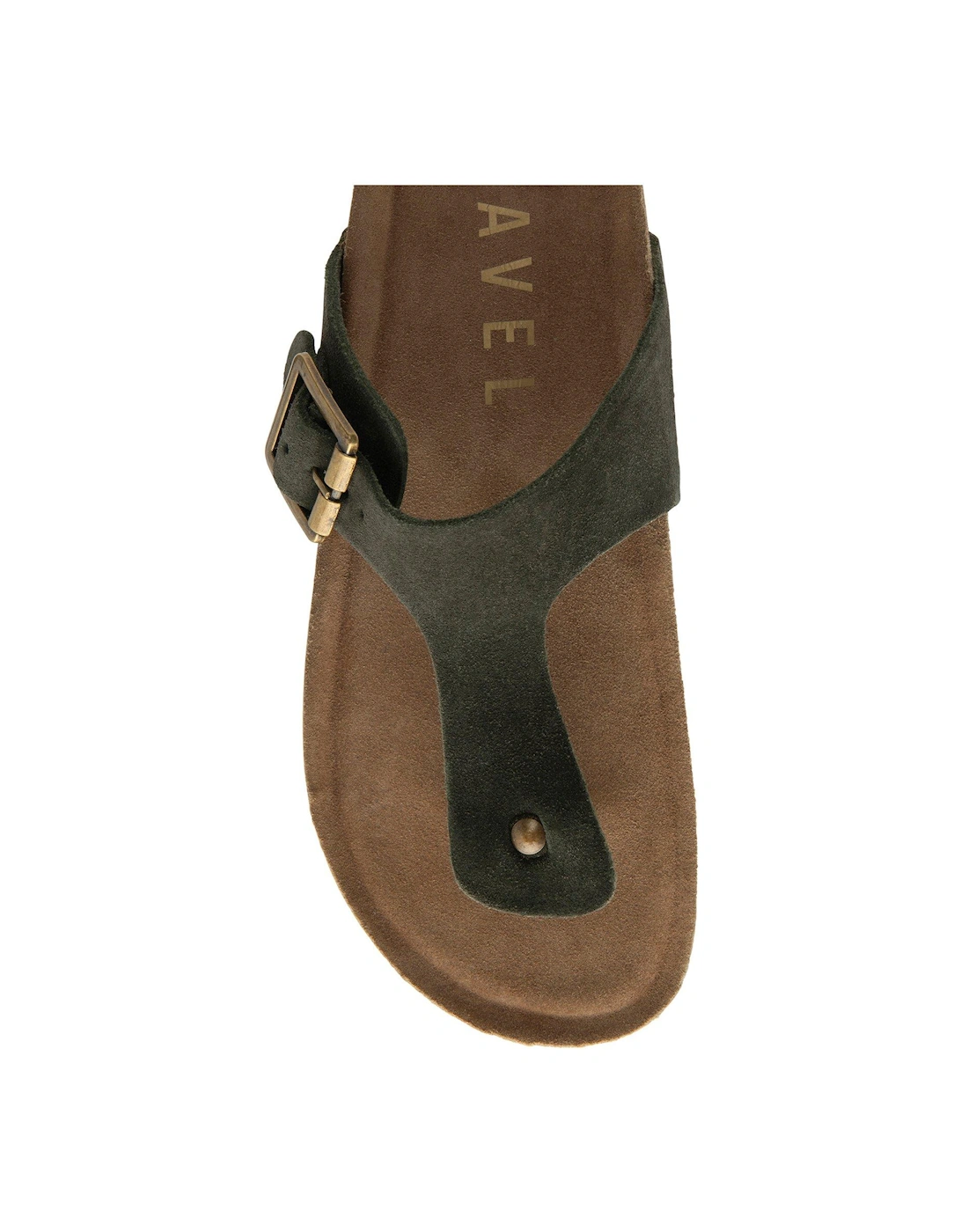 Barran Flat Sandals - Olive