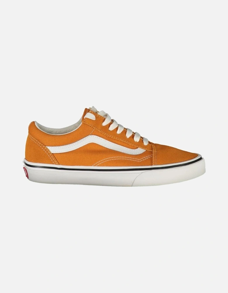 Bold Old Skool Sneakers with Contrasting Details Women - Orange
