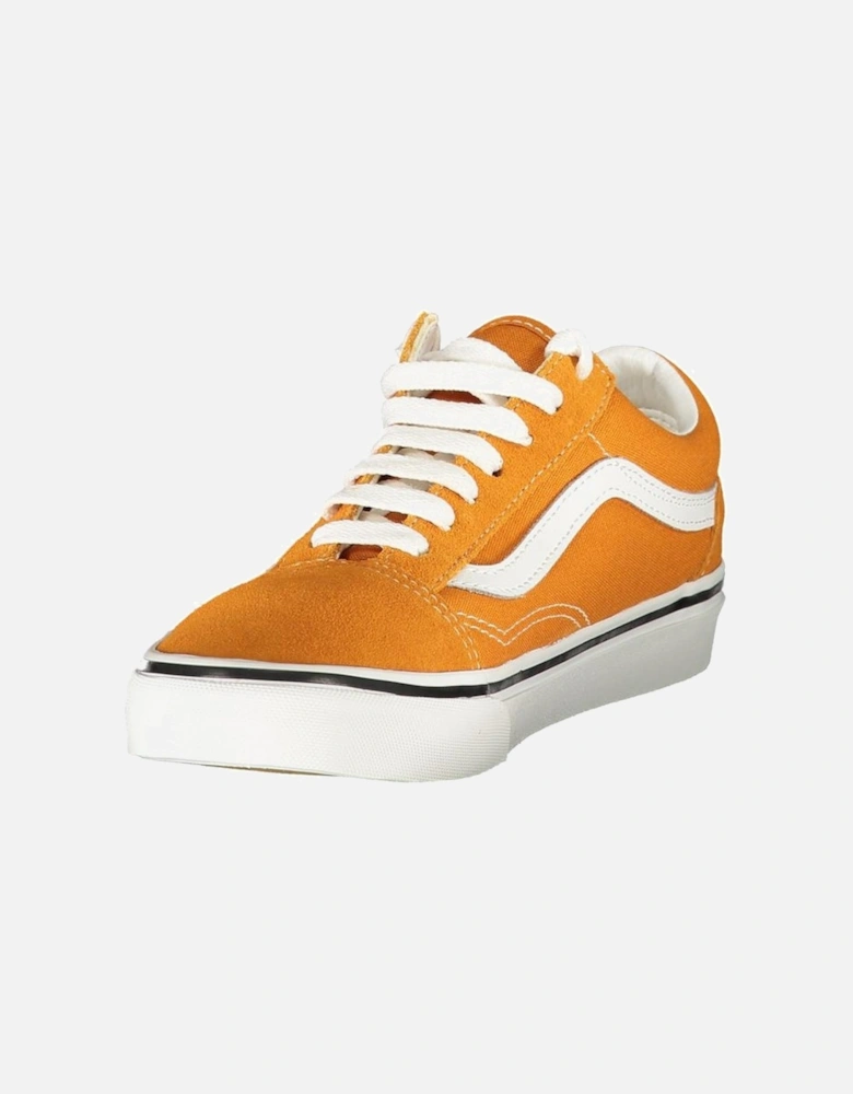 Bold Old Skool Sneakers with Contrasting Details Women - Orange