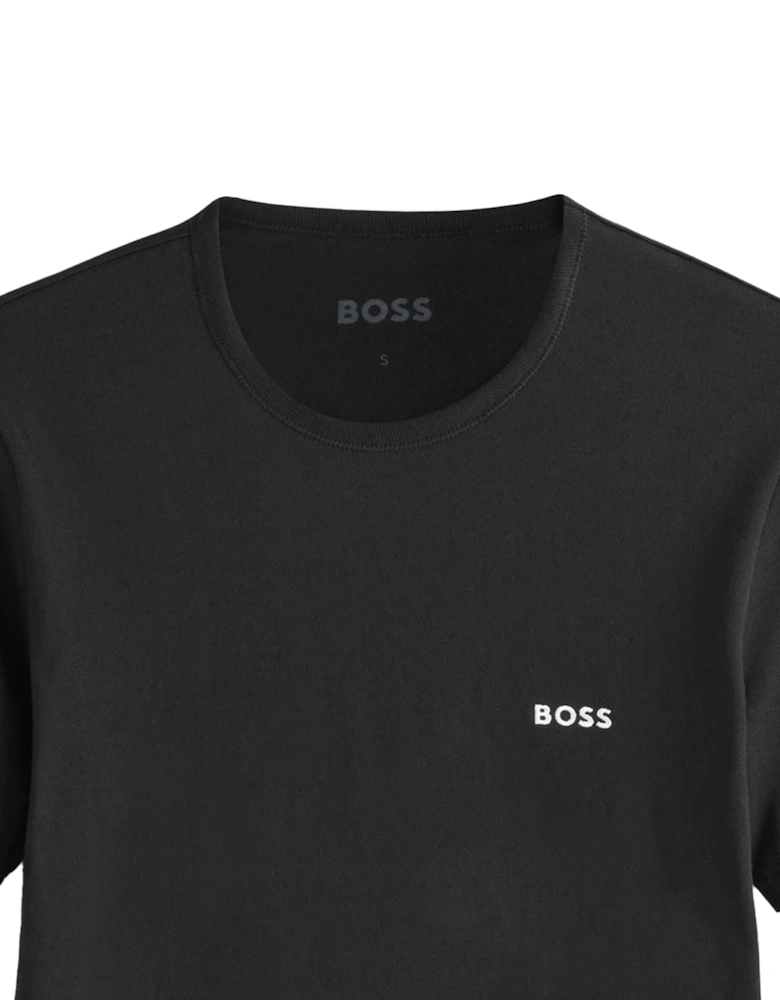 BOSS Cotton Basic T-Shirt Black