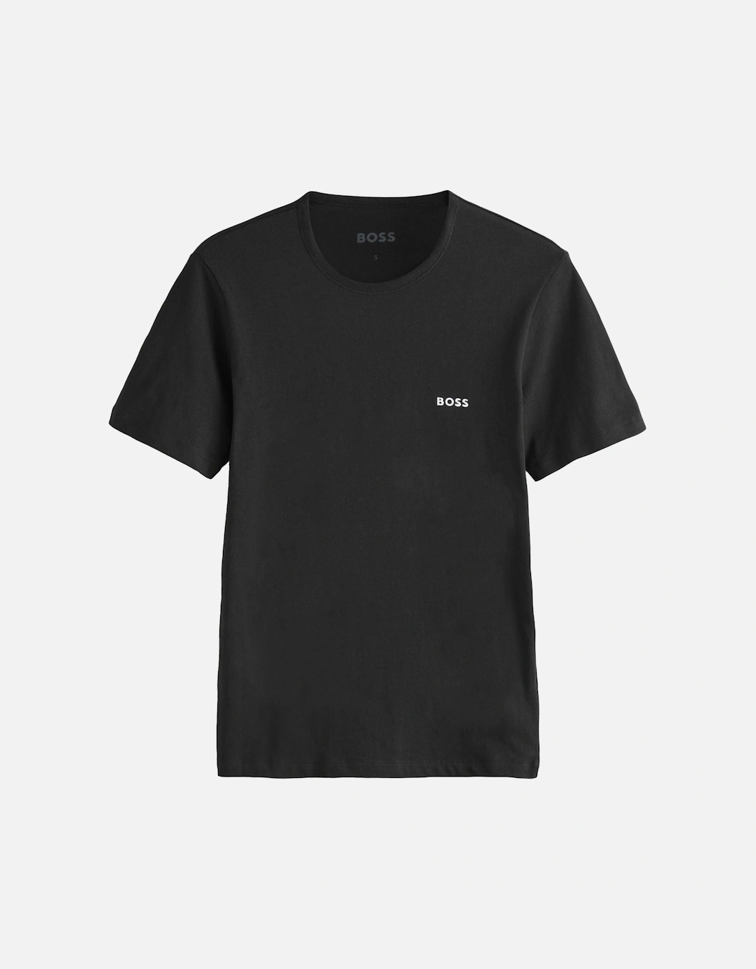 BOSS Cotton Basic T-Shirt Black, 4 of 3