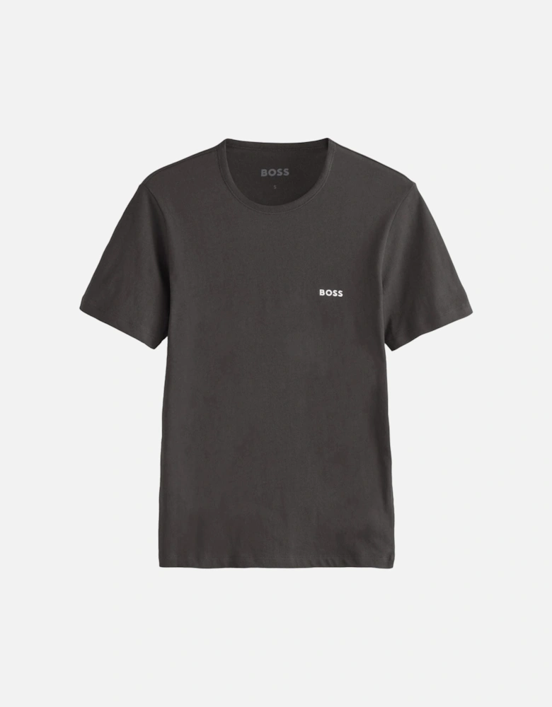 BOSS Cotton Basic T-Shirt Charcoal Grey